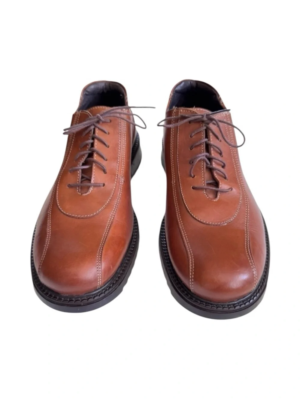 Bass Men’s Brown Leather Lace Up Shoes